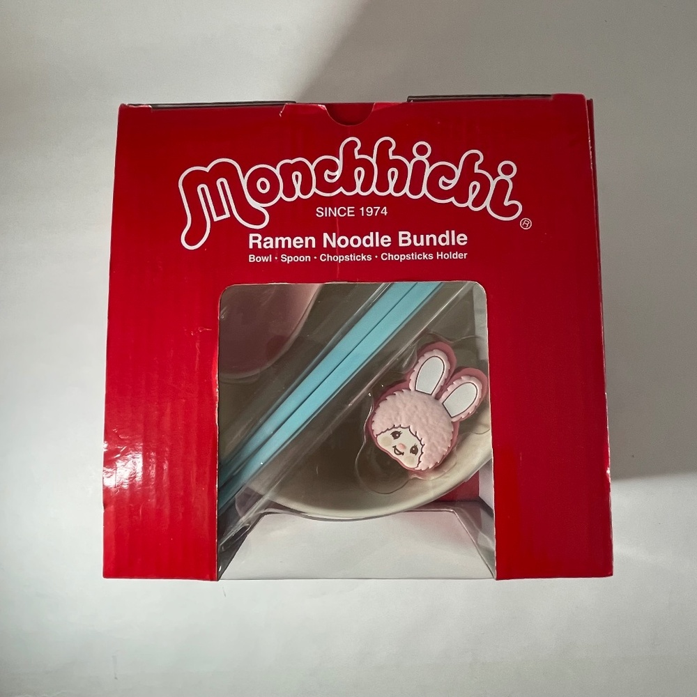 Monchhichi Ramen Noodle Bundle MAD Engine New in Box NIB - Picture 3 of 6